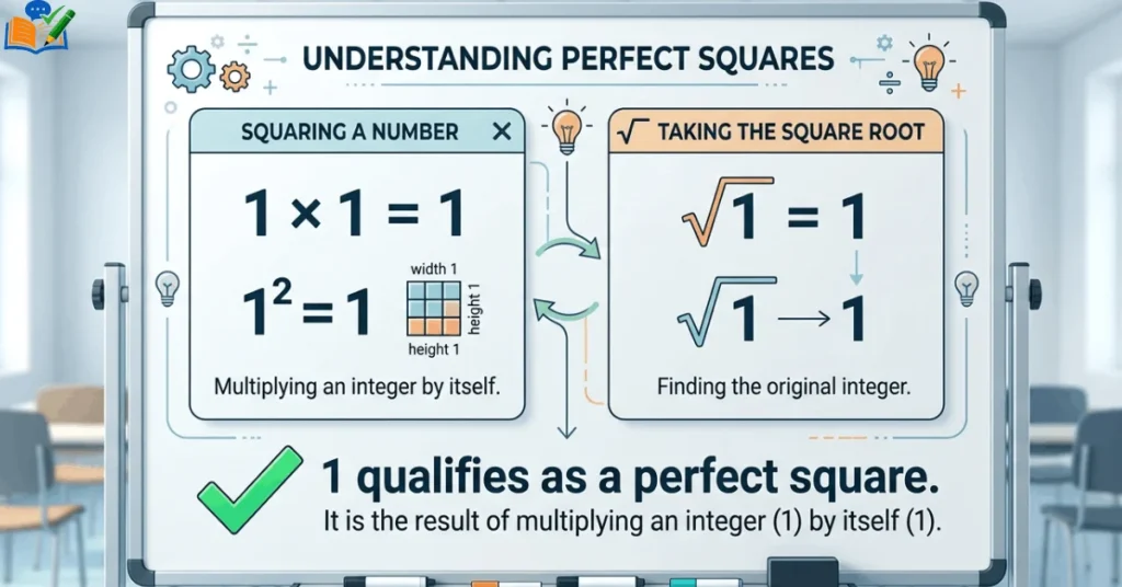 One squared equals one example