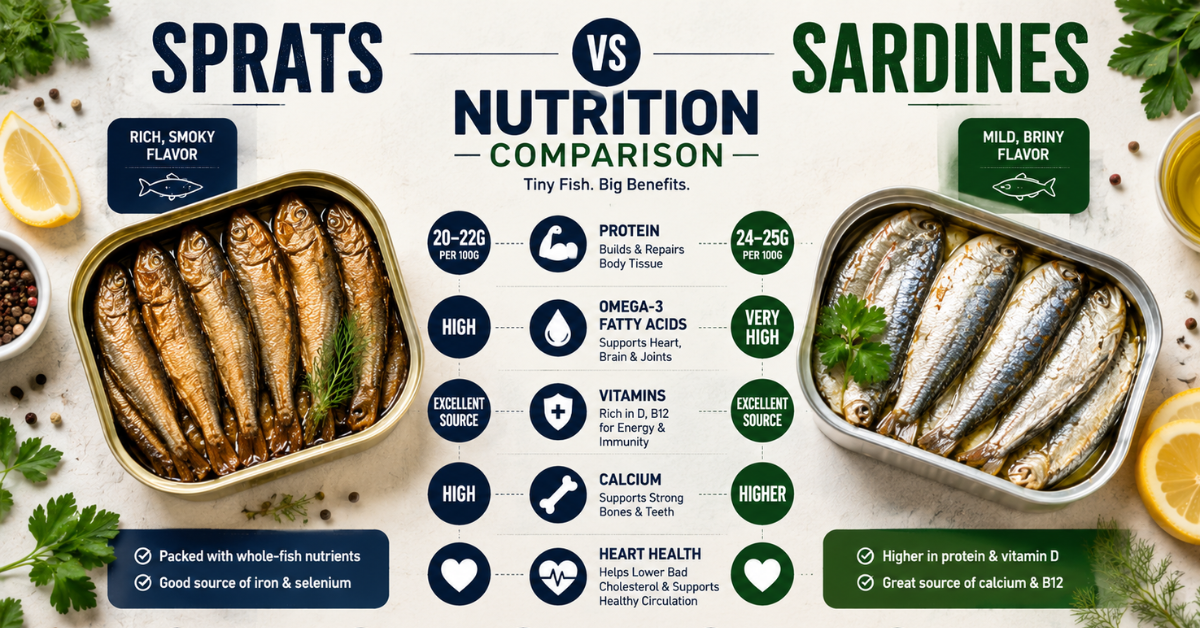 Sprats vs Sardines