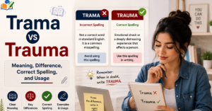 Trama vs Trauma Meaning