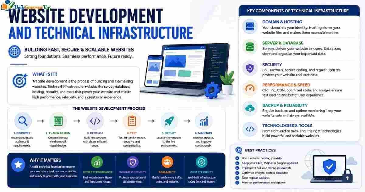 website-development-and-technical-infrastructure