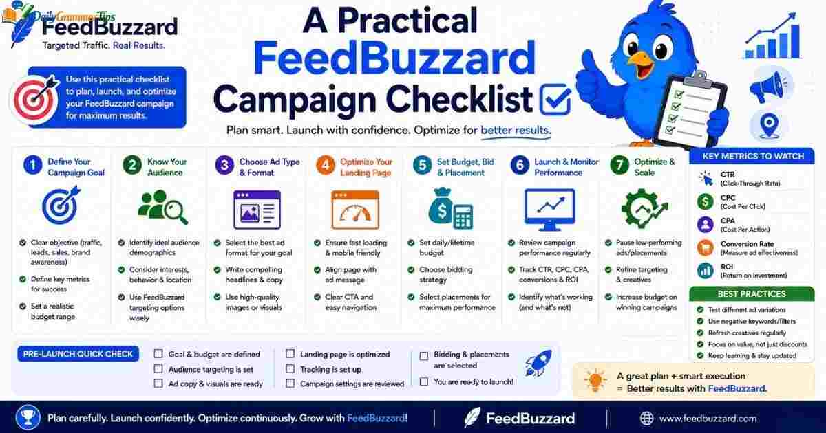 a-practical-feedbuzzard-campaign-checklist