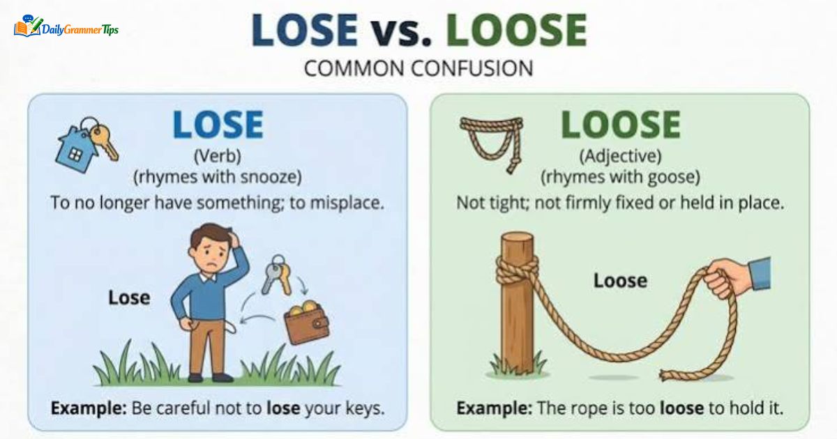 Lose vs Loose