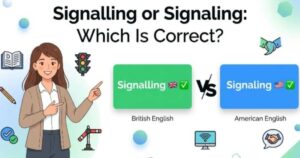 Signalling or Signaling