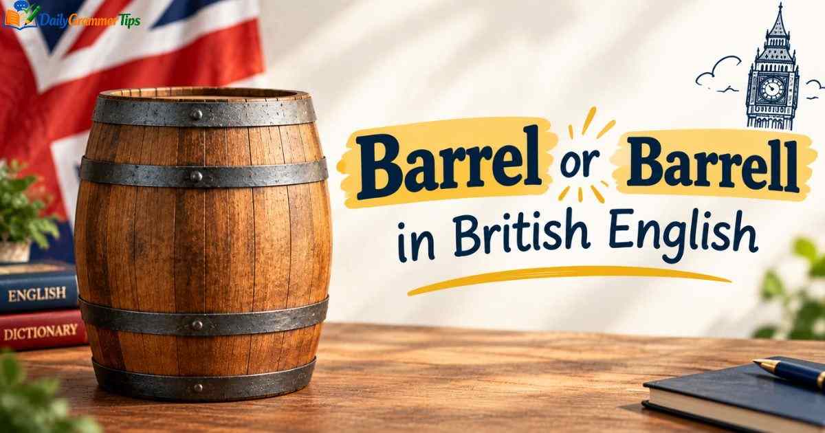 barrel-or-barrell-in-british-english