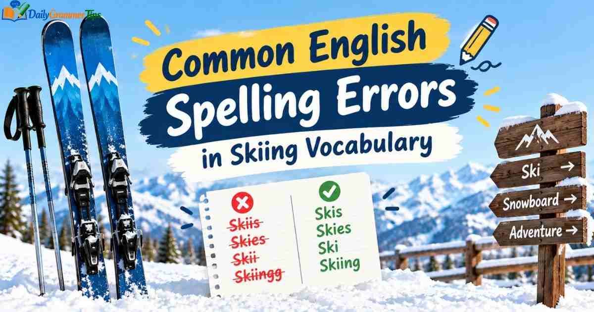 common-english-spelling-errors-in-skiing-vocabulary
