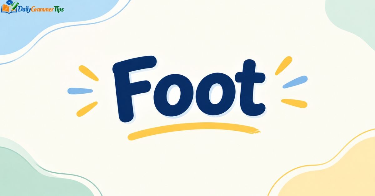 foot