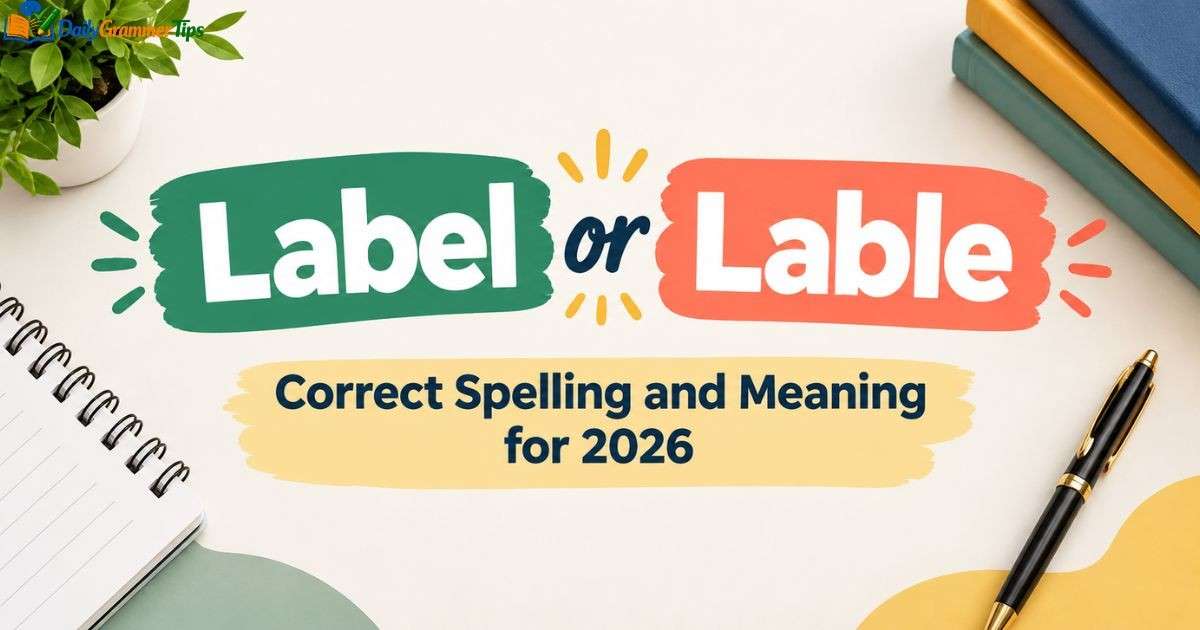 label-or-lable-correct-spelling-and-meaning-for-2026