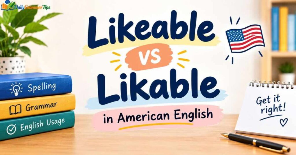 likeable-vs-likable-in-american-english 