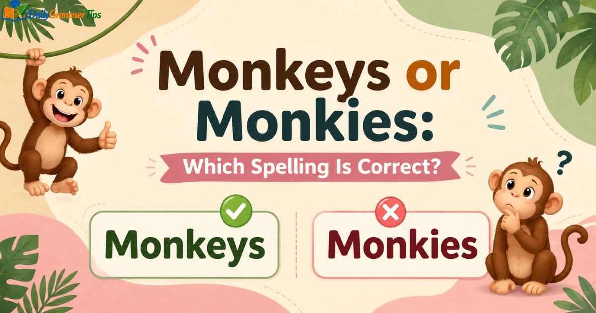 monkeys-or-monkies-which-spelling-is-correct