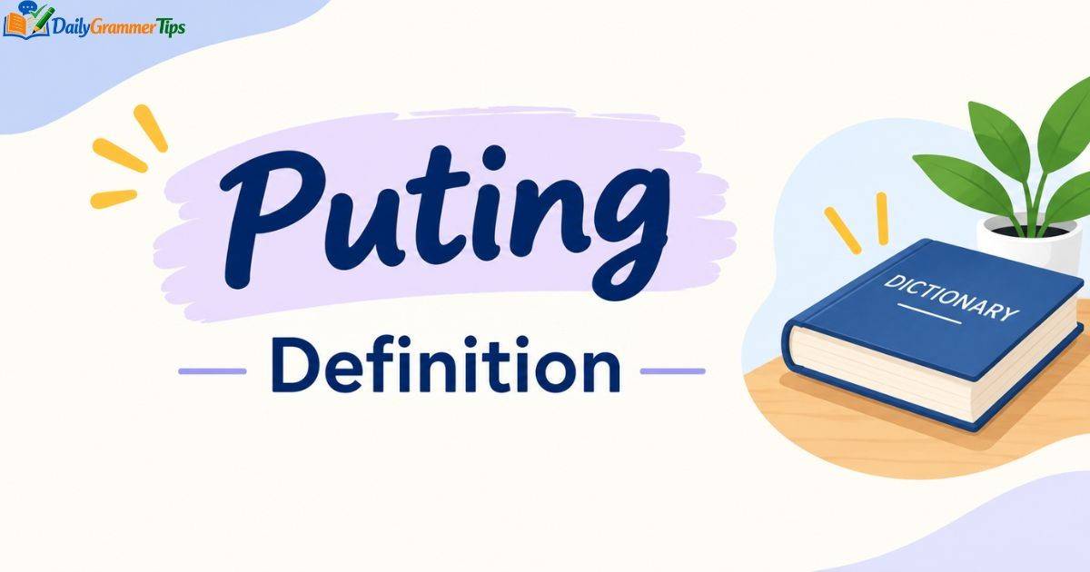 puting-definition