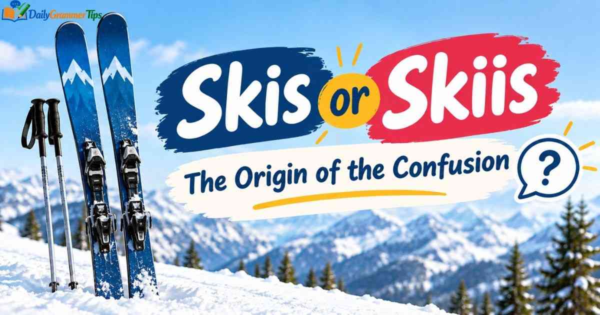 skis-or-skiis-the-origin-of-the-confusion