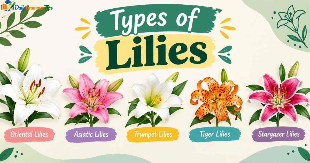 types-of-lilies