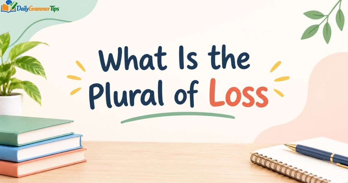 what-is-the-plural-of-loss